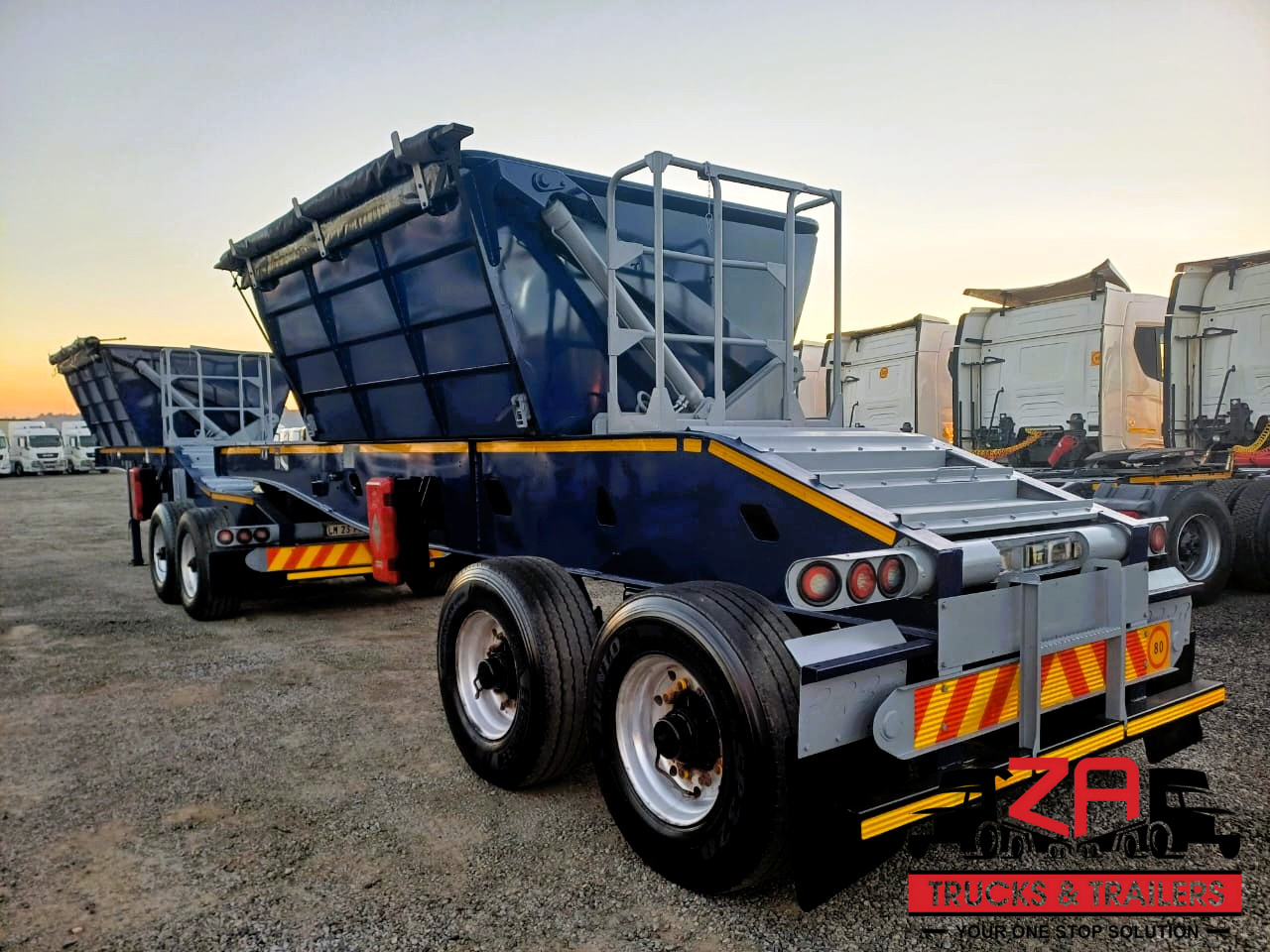 2023 PRBB 18 CUBE SIDE TIPPER TRAILER